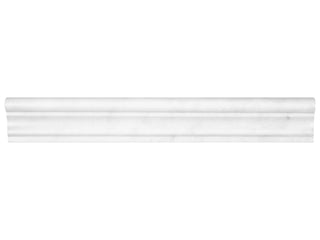 Bianco Venatino Chairrail 2x12 Honed Tile & Stone by Anatolia Tile