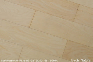 Birch Natural Engineered Hardwood by Simba Flooring