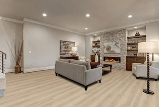 Bisque Vinyl by Fuzion Flooring