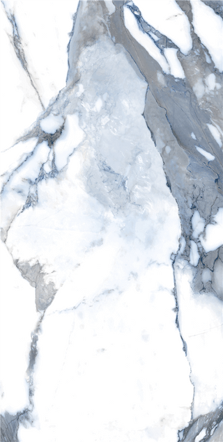 Blue Polished 24x48 Tile & Stone by Happy Floors