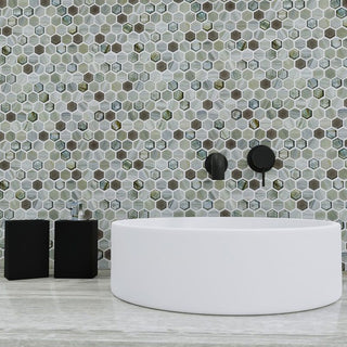 BROCADE LAGOON Tile & Stone by Anthology Tile