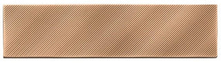 Bronze Gloss Rectangle Wave Tile & Stone by American Olean