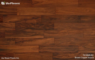 Brown Copper Acacia Engineered Hardwood by UA Floors