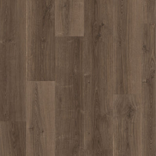 Brushed oak brown Waterproof Laminate by Quickstep