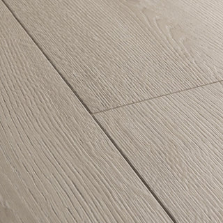 Brushed oak grey Waterproof Laminate by Quickstep