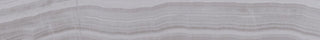 Bullnose Onyx Silver Polished 3x24 Tile & Stone by Happy Floors
