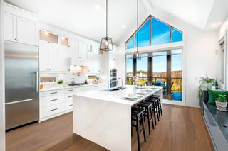 Burgundy Blend Engineered Hardwood by Cali Floors
