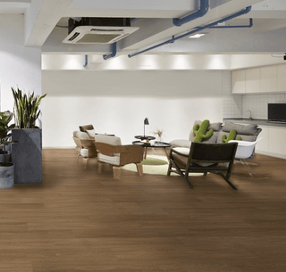 Burmese Teak Vinyl by Harbinger Flooring