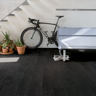 Burned planks Waterproof Laminate by Quickstep