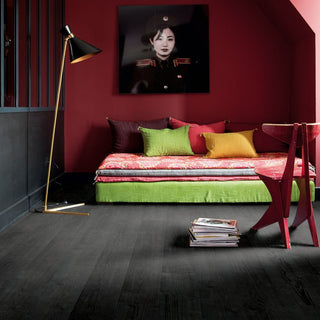 Burned planks Waterproof Laminate by Quickstep