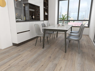 Burnt Oak Brown 7.2"x48" Vinyl by LDZ Flooring