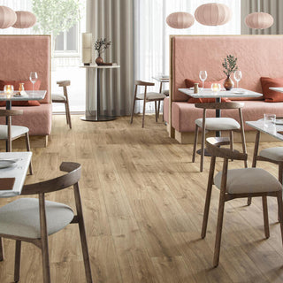 Butterscotch Oak Water Resistant Laminate by BerryAlloc