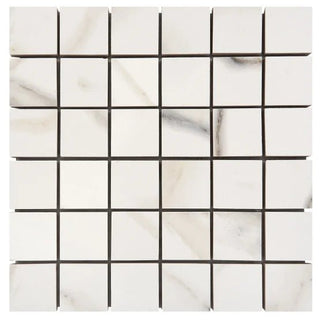 Calacatta Lux Mosaic - Luxe Tile & Stone by Stanton