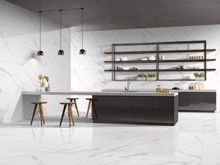 Calacatta Plshd24x48 - White Tile & Stone by Stanton