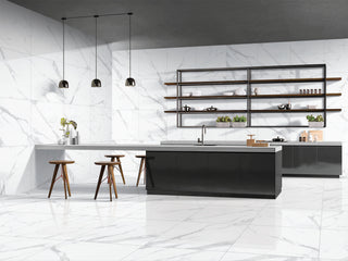 Calacatta Plshed2424 - White Tile & Stone by Stanton