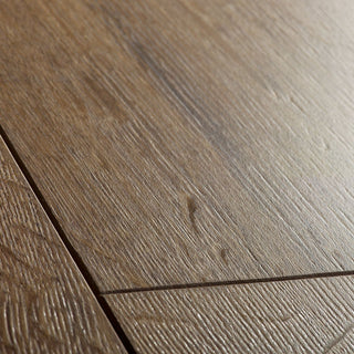 Cambridge oak dark Laminate by Quickstep