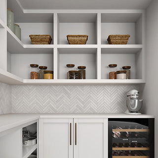 Candid Heather Chevron Tile & Stone by American Olean