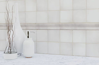 CANVAS ZELLIGE CHAIR RAIL Tile & Stone by Anthology Tile