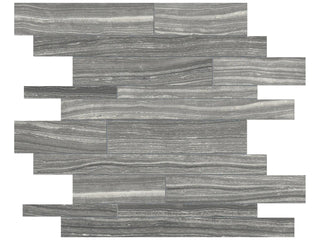 Carbon Random Strip Tile & Stone by Anatolia Tile