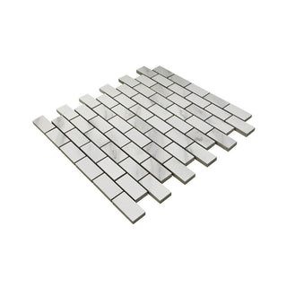 CARRARA ESSENCE 1X2 MOSAIC MATTE Tile & Stone by Anthology Tile