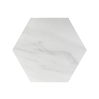 CARRARA ESSENCE HEXAGON MATTE Tile & Stone by Anthology Tile