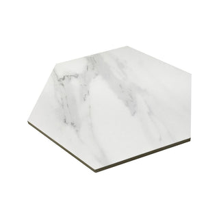 CARRARA ESSENCE HEXAGON POLISHED Tile & Stone by Anthology Tile