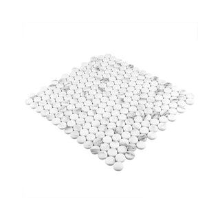 CARRARA PENNIES Tile & Stone by Anthology Tile