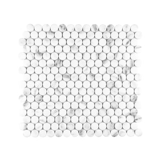 CARRARA PENNIES Tile & Stone by Anthology Tile