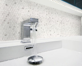 CARRARA PENNIES Tile & Stone by Anthology Tile