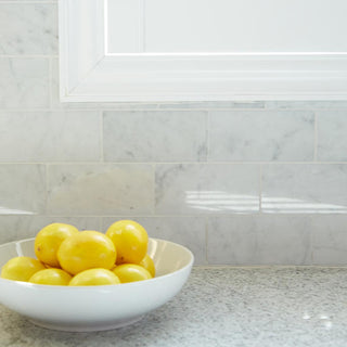 Carrara White Rectangle Polished Tile & Stone by American Olean