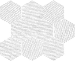 Chalk Hexagon 11.5x14 Tile & Stone by Happy Floors