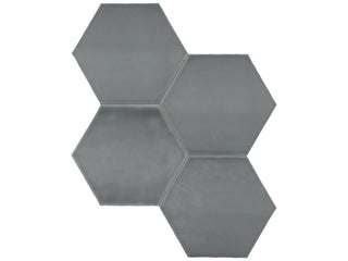 Charcoal Hexagon Tile & Stone by Anatolia Tile