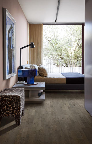 Charcoal Light Strip Engineered Hardwood by Kahrs