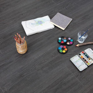 Charme Black Water Resistant Laminate by BerryAlloc