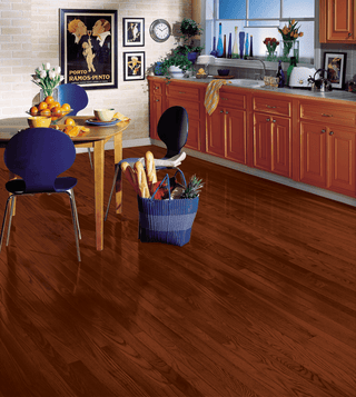Cherry Spice 2 - 1/4" Hardwood by Hartco