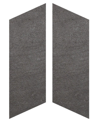 Chevron Nextone Dark Natural 19.5x5.5 Tile & Stone by Happy Floors