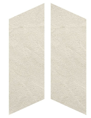Chevron Nextone White Natural 19.5x5.5 Tile & Stone by Happy Floors