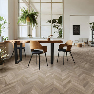 Chevron, Tawny 5”x 48” Vinyl by Tarkett Home