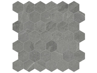 Chromium 2" Hexagon Tile & Stone by Anatolia Tile