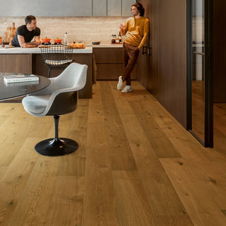 Cinnamon oak extra matt Engineered Hardwood by Quickstep
