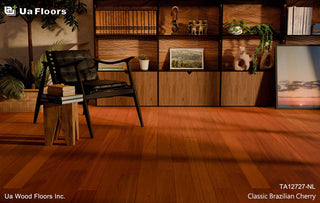 Classic Brazilian Cherry Engineered Hardwood by UA Floors