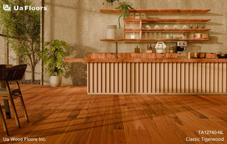 Classic Tigerwood Engineered Hardwood by UA Floors