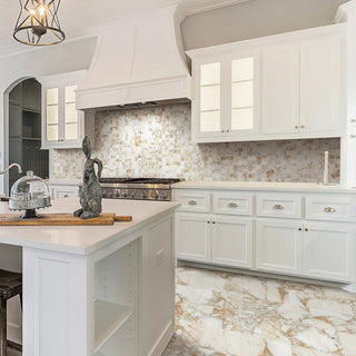 Classica Mosaic - Calacatta Gold Tile & Stone by Stanton