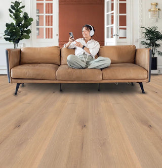 Cobblestone Engineered Hardwood by Fuzion Flooring