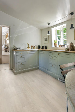 Coconut Cream 2 - strip Engineered Hardwood by Kahrs