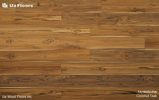 Coconut Teak Engineered Hardwood by UA Floors