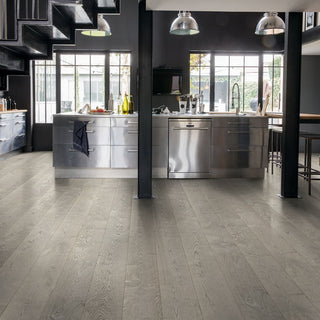 Concrete Oak Oiled Engineered Hardwood by Quickstep