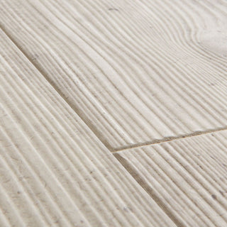 Concrete wood light grey Waterproof Laminate by Quickstep