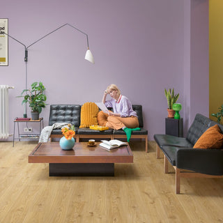 Cottage oak natural Vinyl by Quickstep
