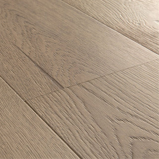 Cotton grey oak extra matt Engineered Hardwood by Quickstep